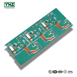 Factory wholesale Single Layer Fpc -<br />
 Immersion Gold,Blue Soldermask flex-rigid Board | YMS PCB - Yongmingsheng