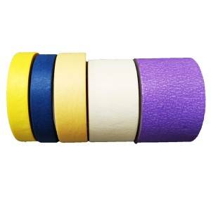 Masking tape for car painting with high temperature resistance 80 degree centigrade