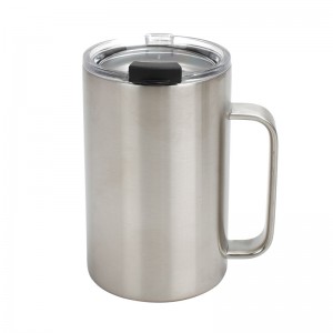 Good Quality Vacuum Thermos Coffee Mug -
 20oz insulated 18/8 stainless steel coffee mug with handle – Yuehua