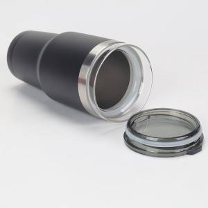 30oz 18/8 Stainless steel outdoor car tumbler with Glass liner
