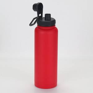40oz 18/8 stainless steel insulated water bottle