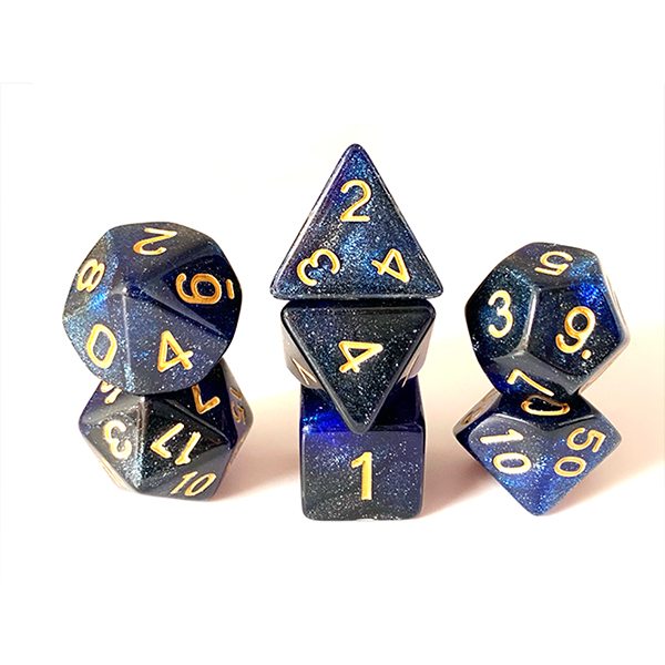 PriceList for Polyhedral Galaxy Dice - Two-tone glitter – YuSun Featured Image