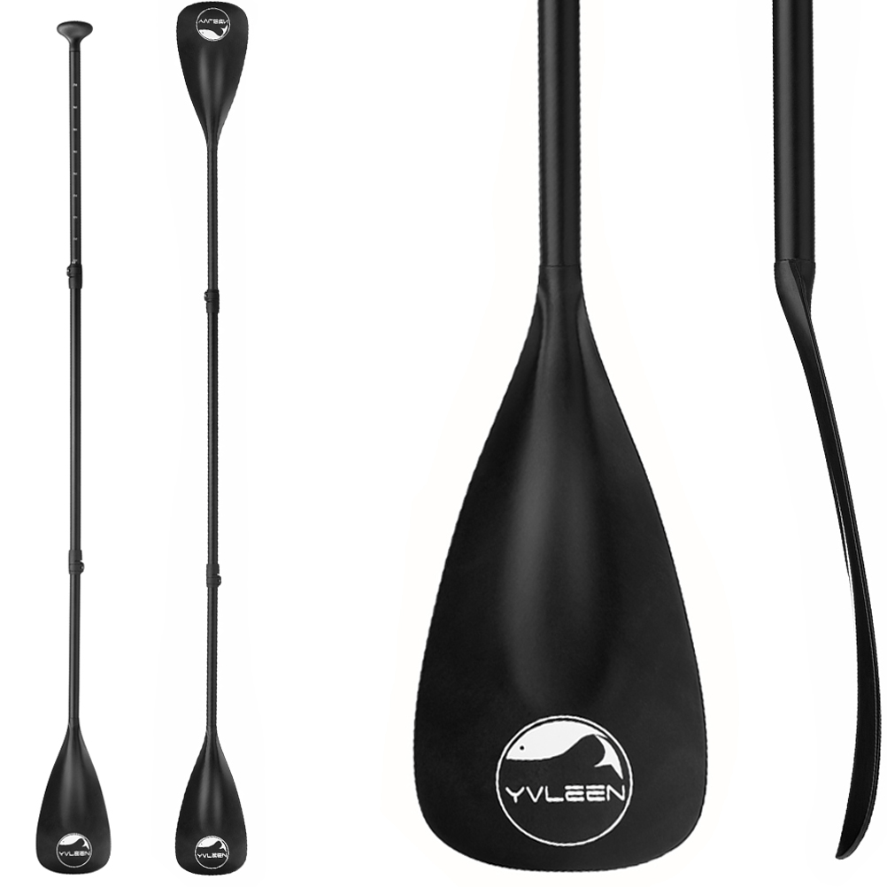 3-Piece or 4 Adjustable Stand Up Paddle Board Paddle YVLEEN Alloy SUP Paddle 