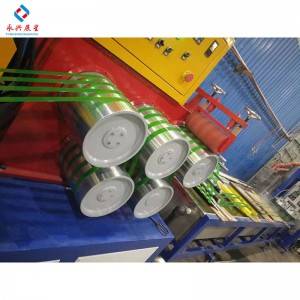 Single sugyot 4 higot Output PED estrap Paghimo Machine