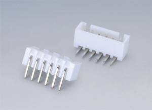 YWXHB250 Series   Wire-to-Board connector  Pitch:2.50mm(.098″)   Single Row  Side Entry  DIP Type  Wire Range:AWG 22-26