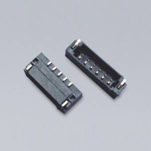 YWX060 Series  Wire-to-Board connector  Pitch:0.6mm(.024″)  Side Entry  SMD Type  Wire Range:AWG 36