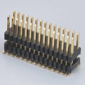 Pin Header  Pitch:1.27mm(.050″) Dual Row  SMD Type Dual Plastic