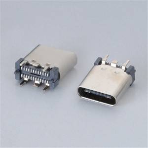 USB 3.1 Type-C Female 12Pin DIP and SMD Type