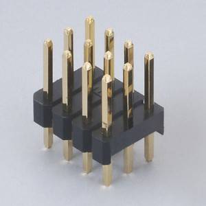 Pin Header  Pitch:2.54mm(.100″) Triplex Row  Straight Type