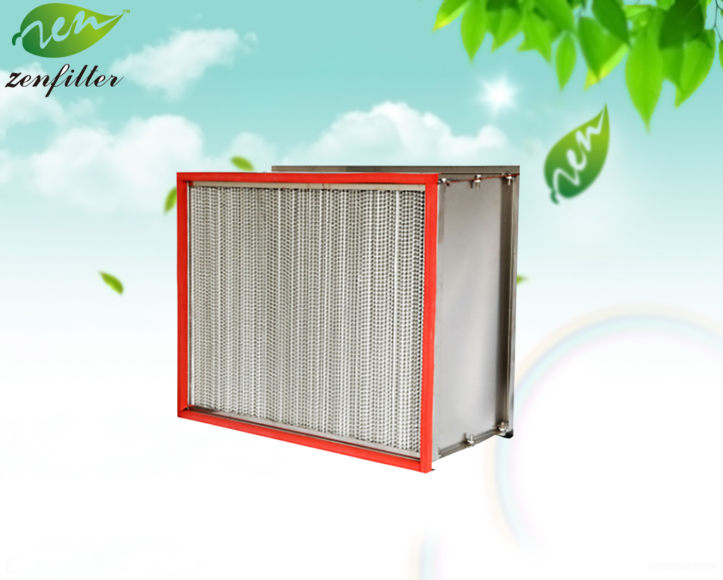 Professional China Air Filter - HT High Temperature Resistant HEPA Filter – ZEN Cleantech