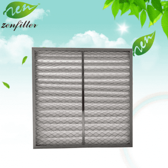 Medium metal mesh panel filter F5