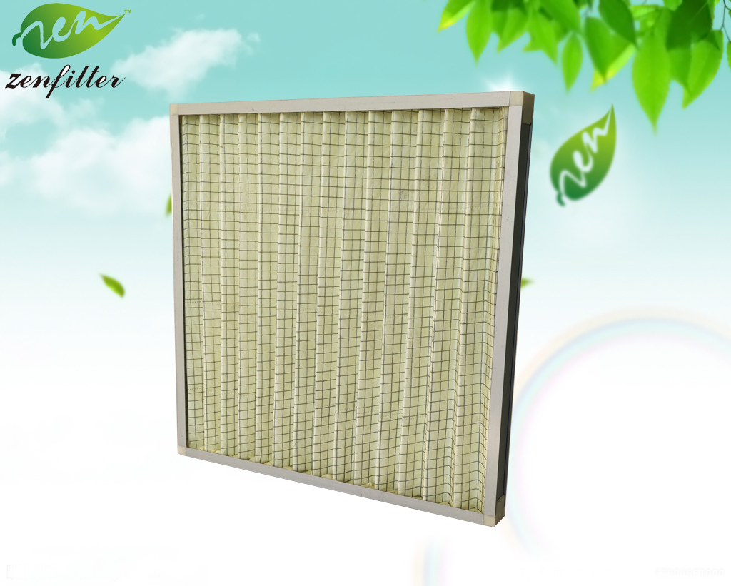 100% Original Factory Vent Filters For Dust - Medium Metal Mesh Panel Filter – ZEN Cleantech