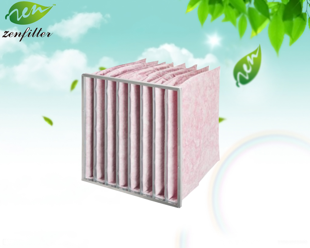 Factory made hot-sale Commercial Air Filters - Fiber glass bag filter – ZEN Cleantech