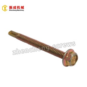 factory low price Socket Head Flange Button Screw - Hex Flange Head Self Tapping And Self Drilling Screw 7 – Zhencheng Machinery