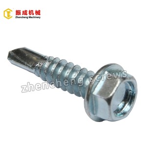 Hex Washer Head Self Tapping And Self Drilling Screw 6