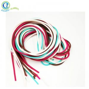 High Temperature Resistant Solid Silicone Strip Cord Waterproof Rubber Seal Cord