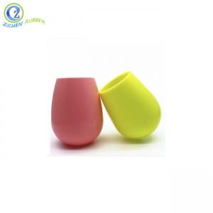 Hot sale Silicone Water Cup - Custom Collapsible Silicone Cup Eco-friendly Silicone Wine Glass Cup – Zichen
