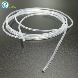 Chinese wholesale Thick Rubber O Rings - Industrial Flexible Extruded Silicon Rubber Tube  – Zichen