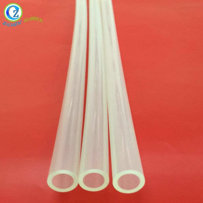 Soft Silicone Vacuum Hose Flexible Flat Silicone Rubber Hose Tubing Featured Image