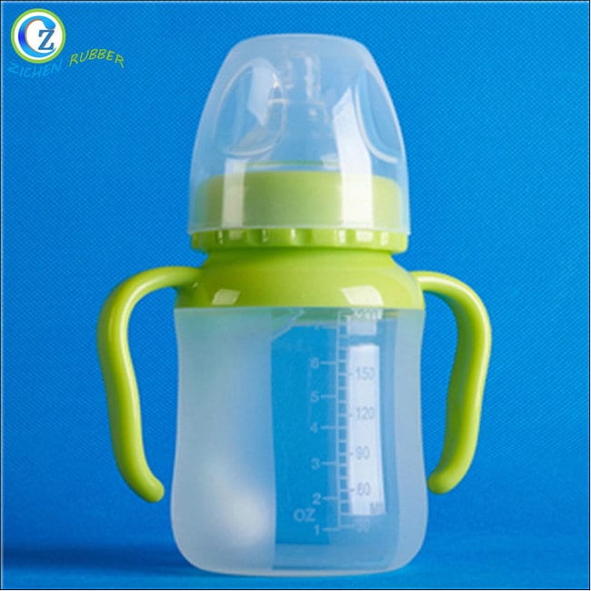 Factory making Silicone Washing Gloves - Hot Sell Silicone Baby Feeding Bottle Eco-friendly Soft Silicone Baby Bottle – Zichen