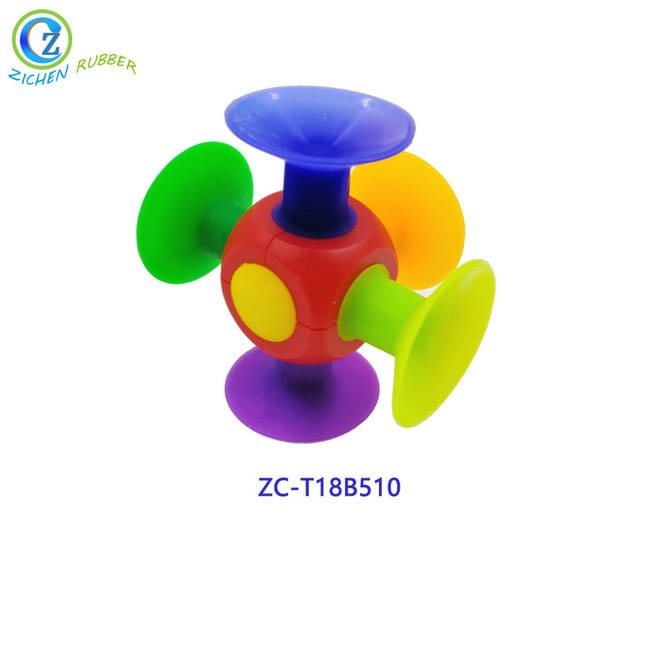 factory Outlets for Clear Rubber Hose - Funny Washable Baby Silicone Sucker Toy Squigz Sucker Cup Toys  – Zichen
