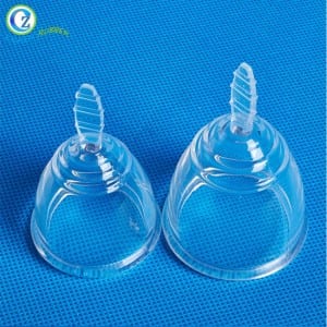 Leading Manufacturer for Portable Facial Cleansing Brush - Custom Feminine Medical Silicone Lady Period Sterilizer Menstruation Menstrual Cup – Zichen