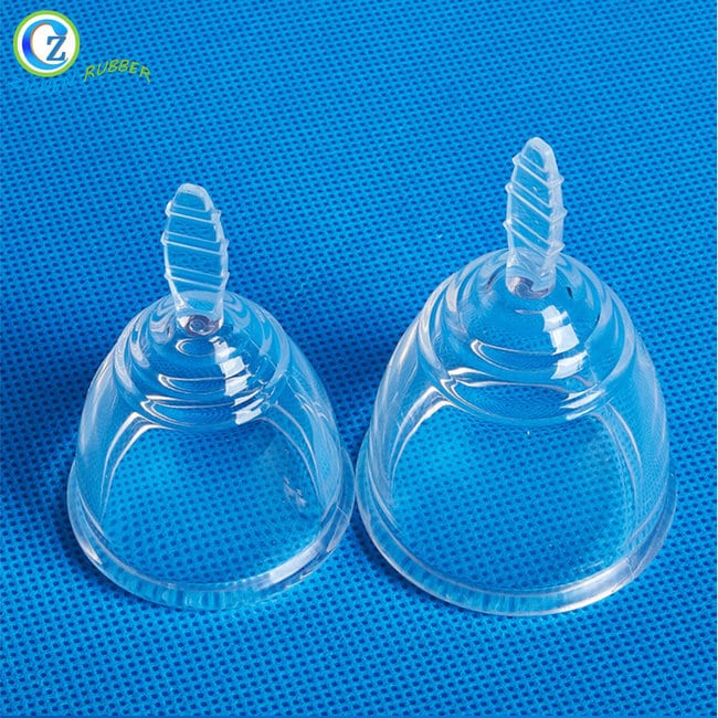 Leading Manufacturer for Portable Facial Cleansing Brush - Custom Feminine Medical Silicone Lady Period Sterilizer Menstruation Menstrual Cup – Zichen Featured Image