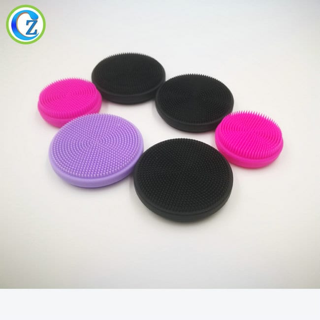 OEM China Silicone Folding Cup - China Wholesale Mini Wireless Private Label Electric Sonic Face Massager Silicone Facial Cleansing Brush – Zichen detail pictures