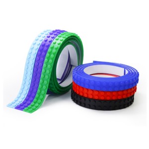 High Quality Reusable Adhesive Silicone Building Block Toy Brick Tape