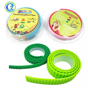 Educational Silicone Toy Block Tape High Quality Diy Silicone Sucker Building Blocks