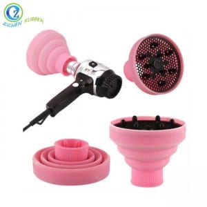 Best quality Insulation Rubber Seal - Foldable Hairdressing Silicone Curly Hair Blow Dryer Diffuser Salon Barber Tool – Zichen