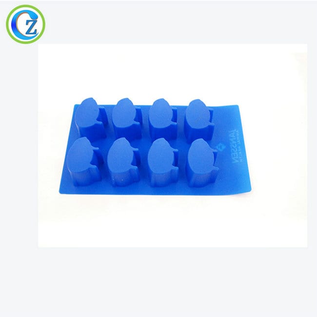Wholesale Price China Silicone Coffee Cup With Lid - Christmas Novelty Ice Cube Trays BPA Free FDA Silicone Healthiest Ice Cube Trays – Zichen detail pictures