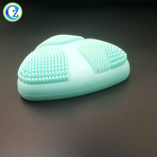 China Cheap price Cleansing Facial Brush - Eco-friendly FDA Cleansing Facial Brush Durable Silicone Facial Cleansing Brush – Zichen