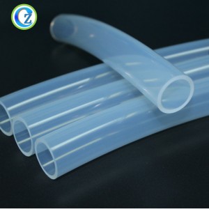 China Cheap price Translucent Silicone Rubber O Ring - Flexible High Pressure Silicone Tube Extruded Silicone Rubber Hose Tube – Zichen
