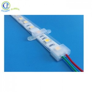 OEM/ODM Factory Customized Hollow Silicone Tube Waterproof Dc12v Smd3528 Led Flexible Strip 7-8lm Ra80 2 Years Warranty