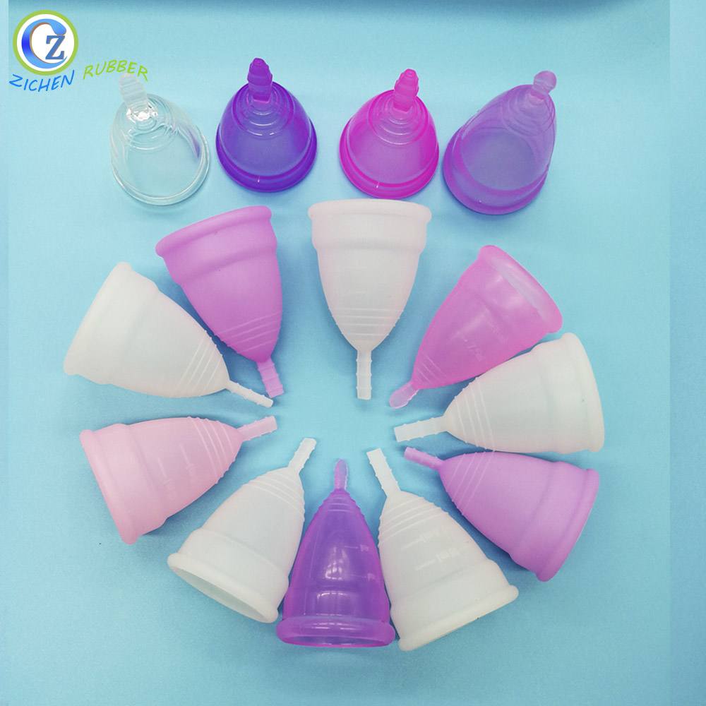 China Cheap price Foldable Menstrual Cup - Menstrual Cups 100% FDA Medical Reusable Medical Silicone Soft Menstrual Period Cup – Zichen
