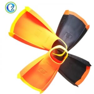 Wholesale Silicone Children Collapsible Cups - Custom Full Sizes Silicone Swim Fins For Kids Best Unisex Silicone Swimming Fin – Zichen