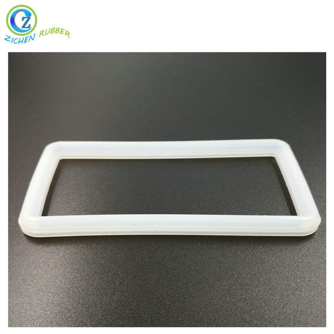 Factory For Silicone Tubing Connectors - Custom Made Silicone Square Flat Rubber Gasket – Zichen detail pictures