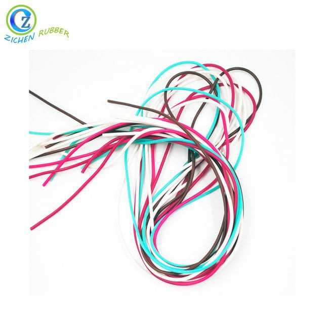 Wholesale Price China Colored Rubber O Rings - Custom Colored BPA Free FDA Elastic Silicone Rubber Cord – Zichen