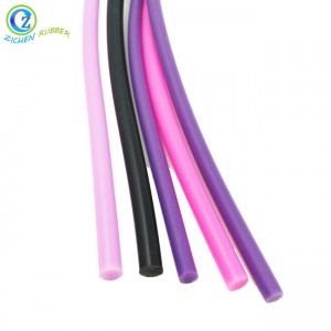 Customized Extrusions Silicon Rubber Cord High Quality Solid Silicone Cord