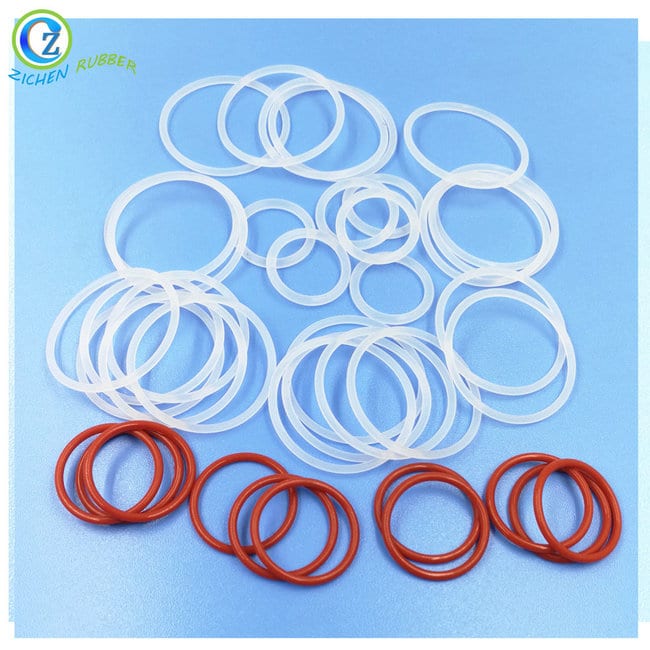Excellent quality Nbr Conductive Rubber O Ring - Translucent FDA Silicone O Ring Custom Rubber Seal O Ring – Zichen