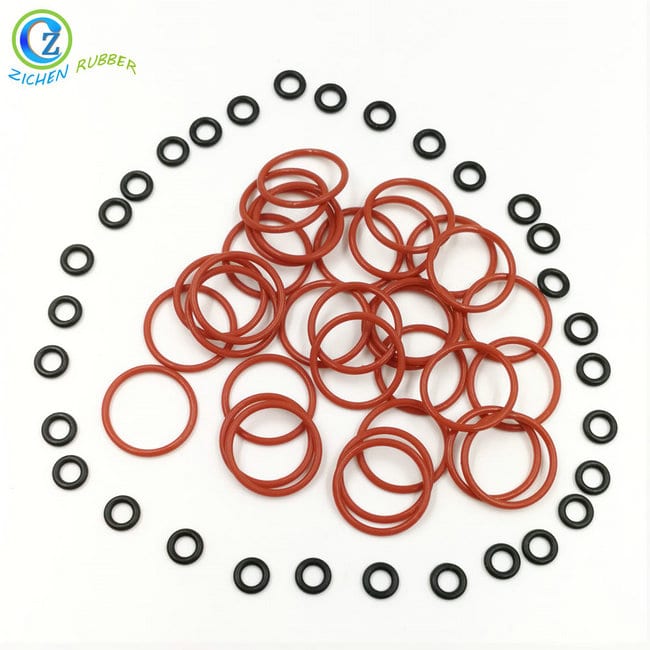 Chinese wholesale Thick Rubber O Rings - Viton Colored Rubber Oil and Oxygen Resistance O Rings – Zichen