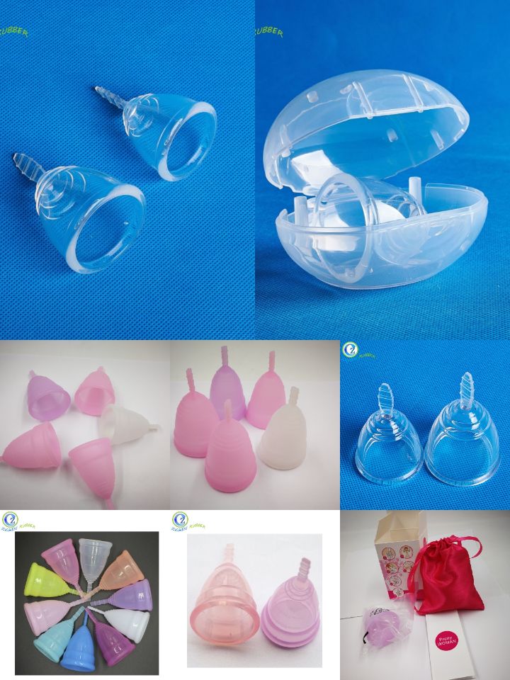 2017 wholesale price Fkm O Ring - Silicone Menstrual Cup Menstruction Cup High Quality Competitive Factory Price – Zichen detail pictures