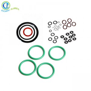 2019 Good Quality Silicone O-Ring Rubber - NBR EPDM SILICONE FKM SBR NR Different Colors Custom Waterproof Rubber O Ring – Zichen