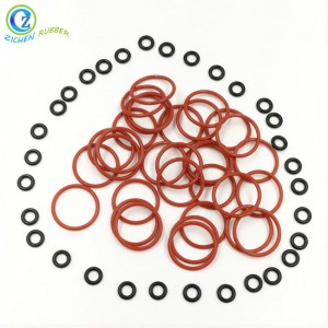 Oil Resistant Peroxide Cured Custom Silicone Rubber O Ring