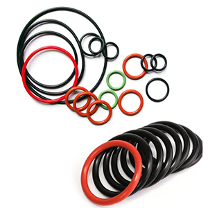Siliconen NBR O-ring sluit rubberen O-ring af met hoge sterkte