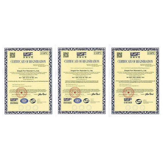New Management Certificates Granted
