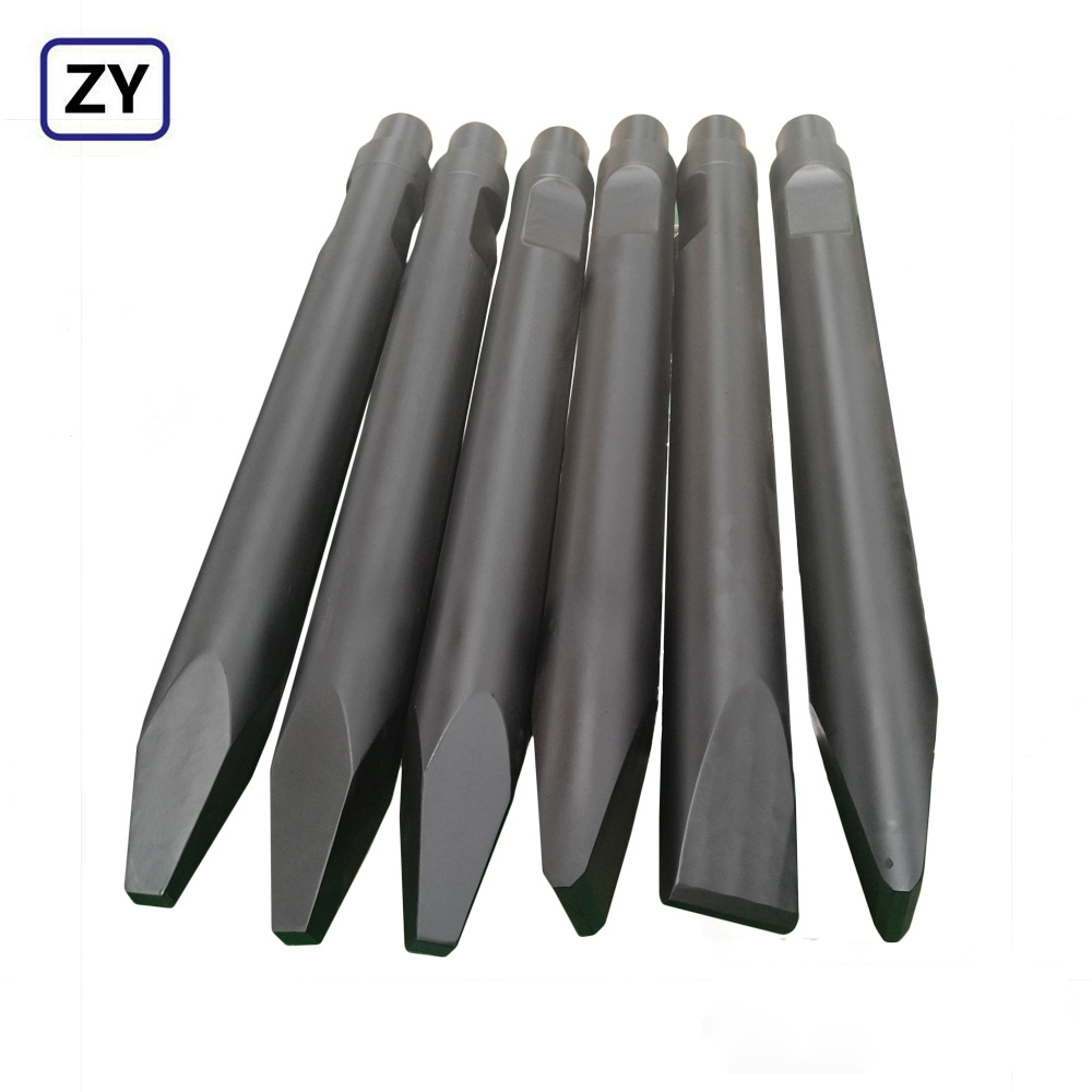 Factory wholesale 100mm Chisel Hydraulic Hammer - Factory Price Rock Breaker Chisel MB1700 Hydraulic Hammer Tool Supplier – Zhongye