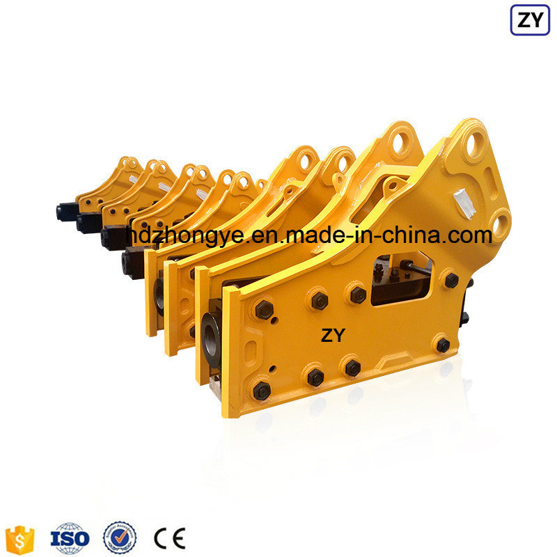 Wholesale Price China Excavator Silent Hammer - Sb40 68mm Chisel Hydraulic Breaker Attachments for Hydraulic Excavator Box Bracket Hydraulic Rock Drill – Zhongye