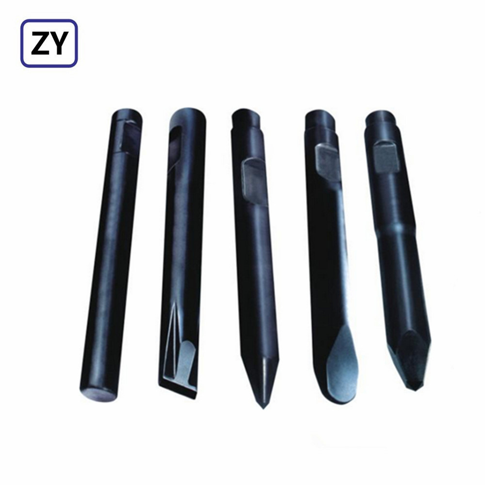Professional China Sk200 Hydraulic Breaker - Best Price Spare Part Tool Hb20g Hydraulic Breaker Hammer Parts Moil Type Chisel – Zhongye